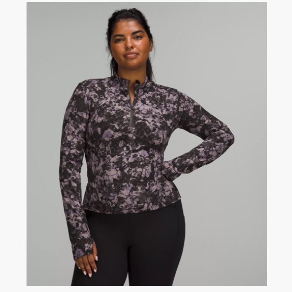 Lululemon Luxtreme Running 1/2 Zip Pullover Top 6 New without tag